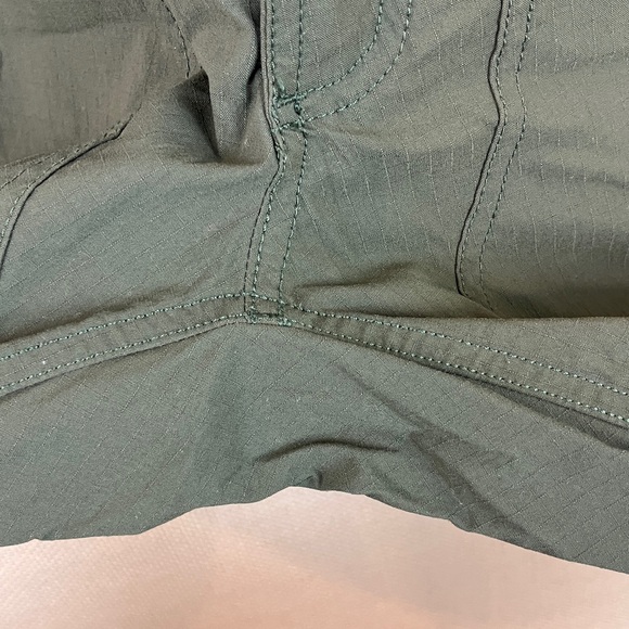 Duluth Dirt Work Bib Overalls Green Gardening Utility Ripstop Men's - Picture 7 of 16